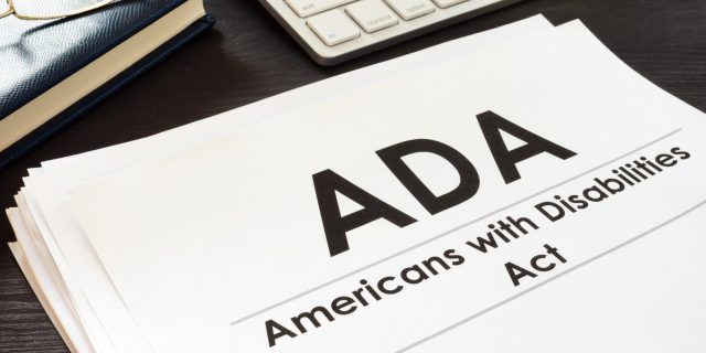 Ada compliance website as
